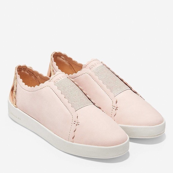 Cole Haan Shoes - Cole Haan Pink Suede Sneakers